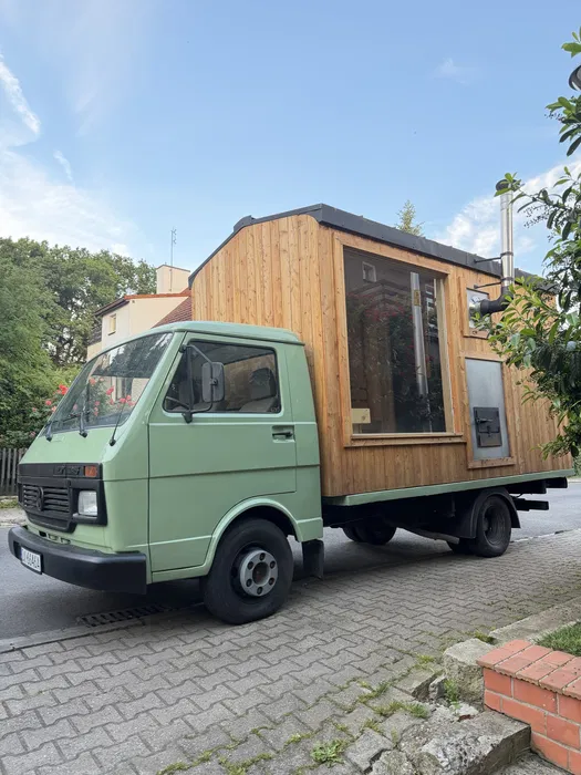 Mobilna sauna na VW LT 35 we Wrocławiu