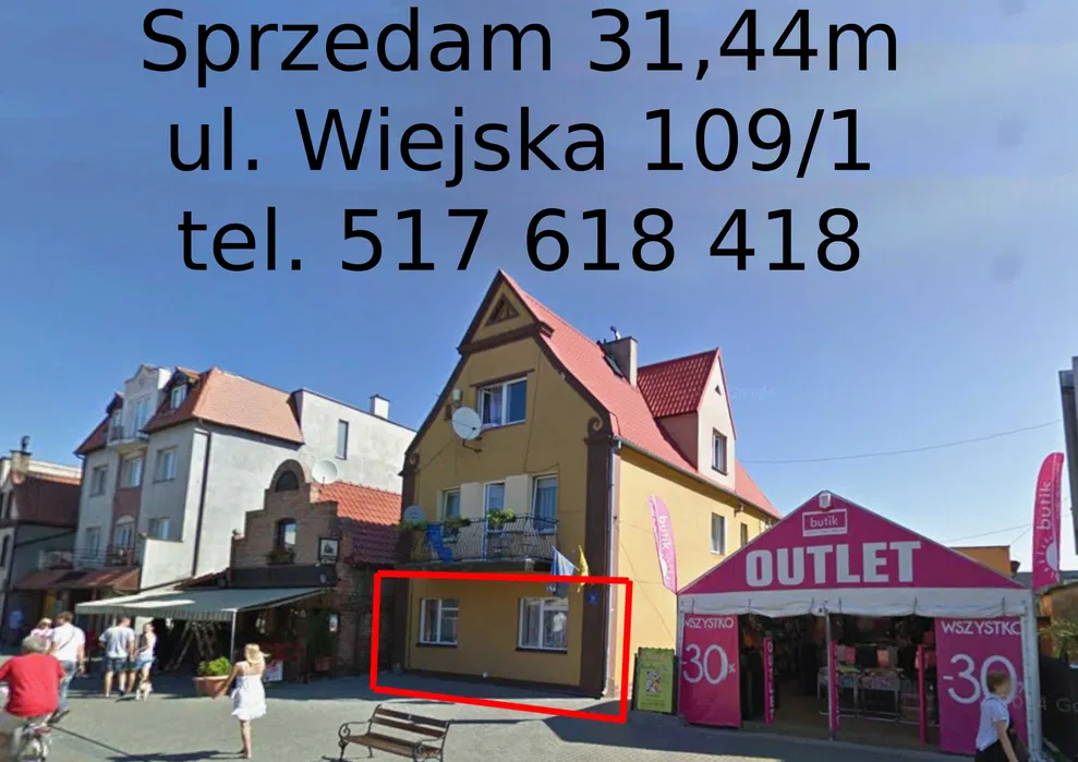 Lokal mieszkalny do remontu przy ul. Wiejskiej w Helu